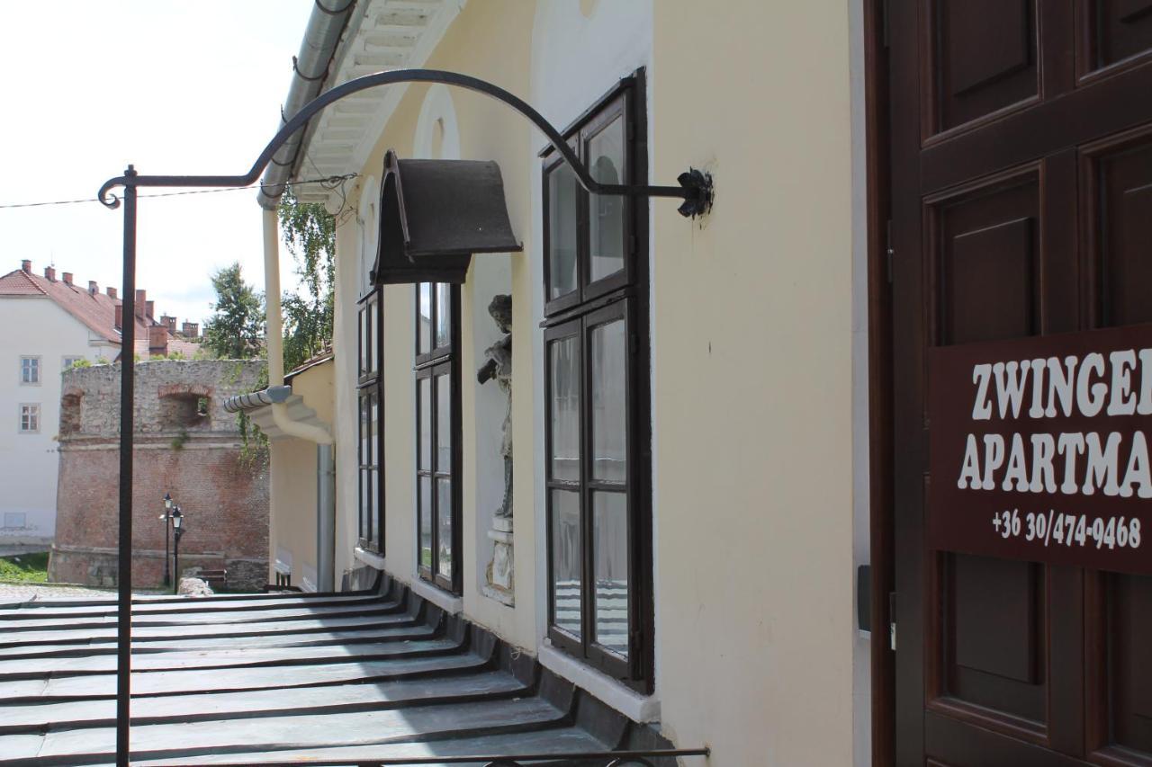 Zwinger Apartman Sopron Buitenkant foto